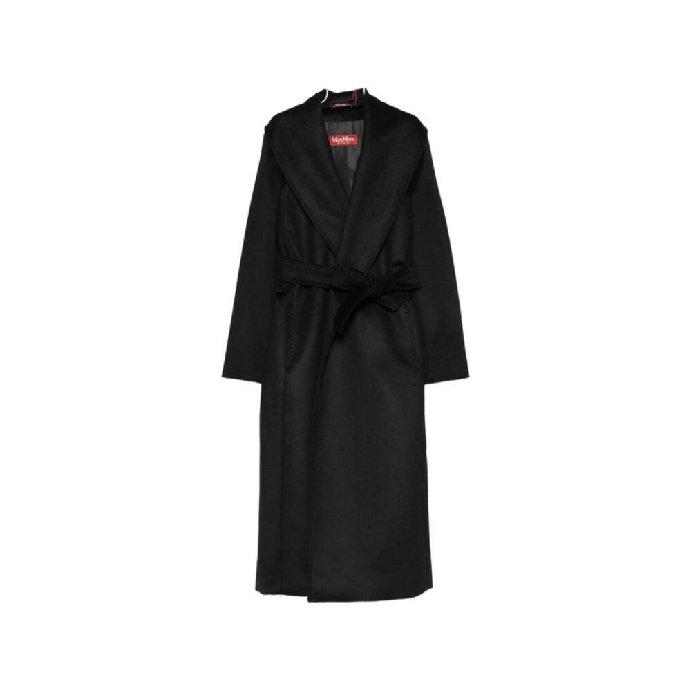 Max Mara Studio Black Coats Women